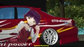 Toyota Cresta JXZ100 Neko Musume Itasha