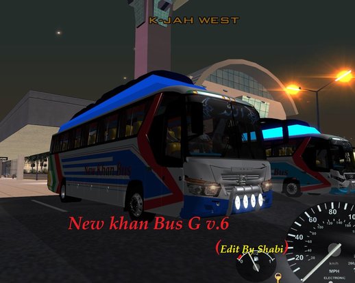 New Khan Bus g V.6 Non Ac 
