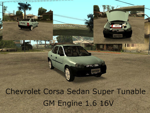 Chevrolet Corsa Sedan Tunable