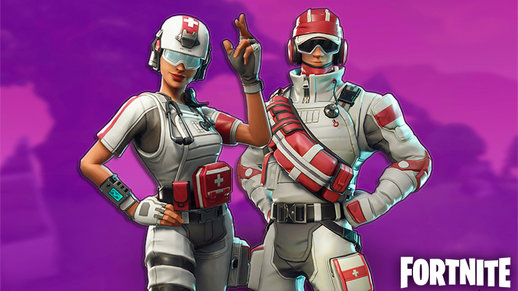 Fortnite Field Surgeon y Triage Trooper (con Normalmap)