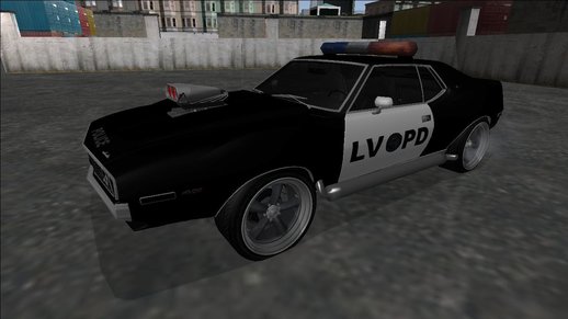 1971 AMC Javelin AMX 401 Police LVPD