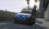Audi Q7 Police / Politie Unmarked [ELS | Replace] [US plates | Dutch plates | No plates]
