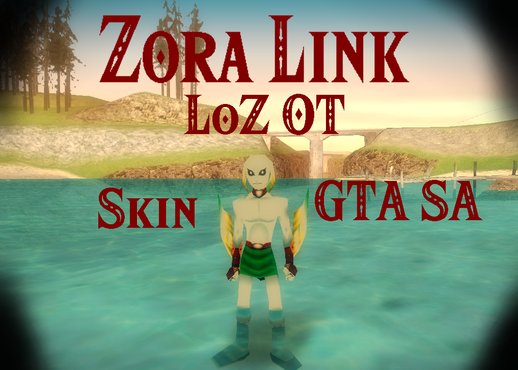 Link Zora - Legend of Zelda Ocarina of Time