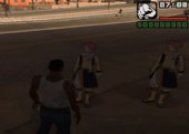 Anime and Games peds pack 