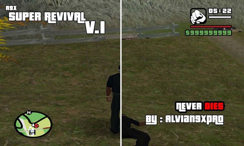 GTA San Andreas SA:PS2 Revival (Complete) Mod 