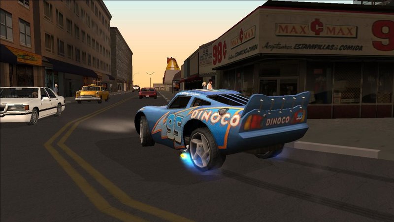 Lightning McQueen Dinoco - GTA: SA