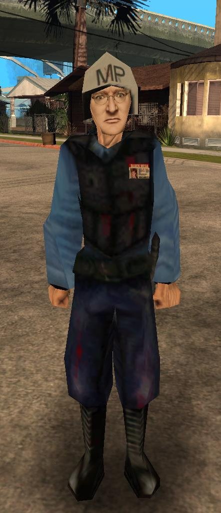 GTA San Andreas Gabe Newell Mod 