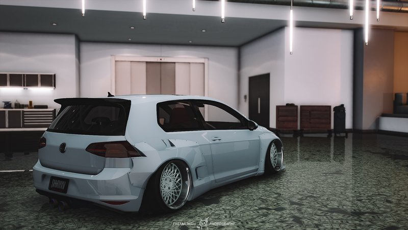 Gta 5 Vw Golf Gti Pandem Mk7 Mod Gtainside Com