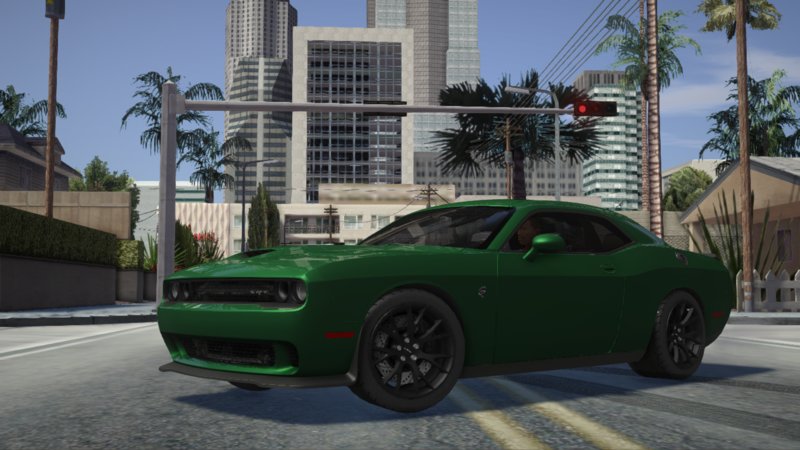 Gta San Andreas 2015 Dodge Challenger Srt Hellcat Mod
