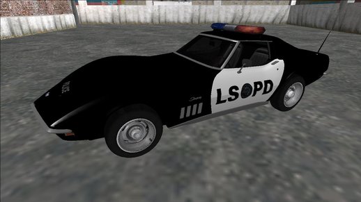 Chevrolet Corvette C3 Stingray Police LSPD