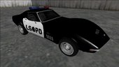 Chevrolet Corvette C3 Stingray Police LSPD