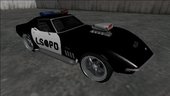 Chevrolet Corvette C3 Stingray Police LSPD