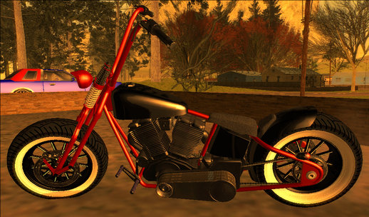 GTA V Western Motorcycle Zombie Bobber Con Paintjobs