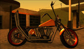 GTA V Western Motorcycle Zombie Bobber Con Paintjobs