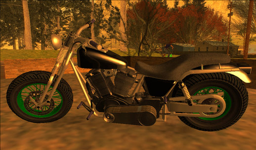 GTA V Western Motorcycle Wolfsbane Con Paintjobs