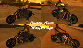 GTA V Western Motorcycle Nightblade Con Paintjobs