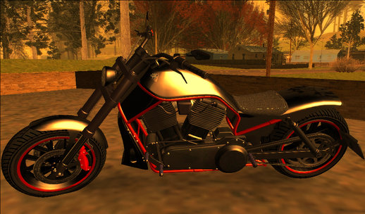 GTA V Western Motorcycle Nightblade Con Paintjobs