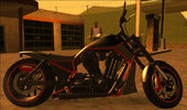 GTA V Western Motorcycle Nightblade Con Paintjobs