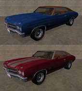 1970 Chevrolet Chevelle SS Normal and Burgershot Pack v1.0