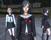 SGZH/School Girl Zombie Hunter [C1] Skin Pack