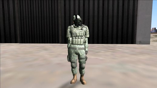 US Army ACU Skin (Gasmask) FIXED