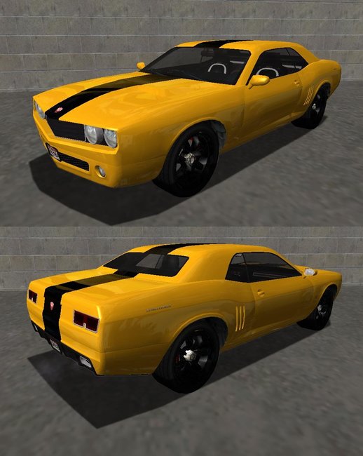 2012 Dodge Challenger SRT (Gauntlet style) Normal & Redwood Pack v1.0