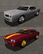 2012 Dodge Challenger SRT (Gauntlet style) Normal & Redwood Pack v1.0