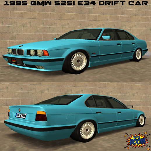 1995 BMW 525i E34 Drift Car