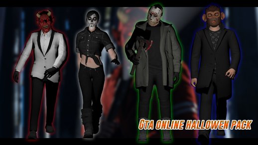 GTA Online Hallowen Skin Pack 2018