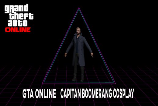GTA ONLINE RANDOM SKIN #12 Captain boomerang cosplay