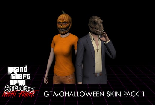 GTA ONLINE Halloween skin pack
