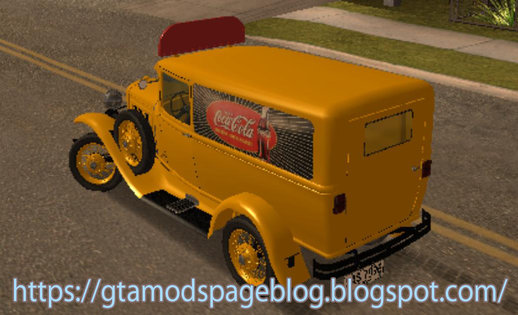 Ford Model A Delivery Van Coca Cola