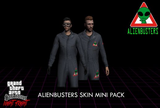GTA Online skin mini pack: Alienbusters