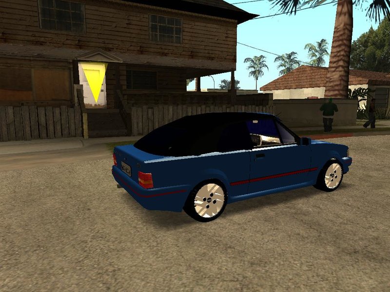 Download Ford Escort XR3 1992 Cabriolet for GTA San Andreas