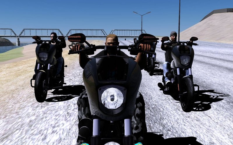 Geschmack Mitglied Steward Gta Sa Sons Of Anarchy Skin Gewöhnliche