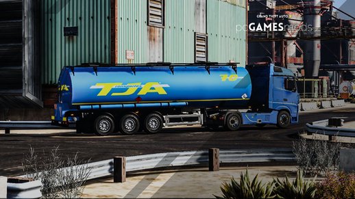 Portuguese Transport Of Flammable Products - Tanker [ Replace / Reflective / Livery ] V1.0