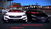 Hyundai Santa Fe 2015-free zone-plate