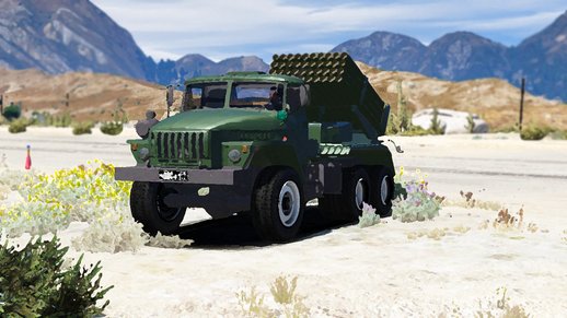 Ural 375 MLRS Grad [Add-on]