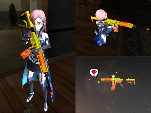 ROS Weapons PACK 1 M4A1