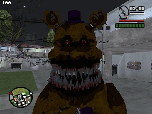 Nightmare FredBear HQ Skin Pack 