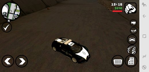 Bugatti Veyron Federal Police for Mobile