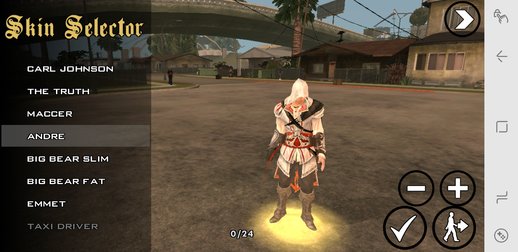 Ezio Auditore de Firenze Skin for Mobile