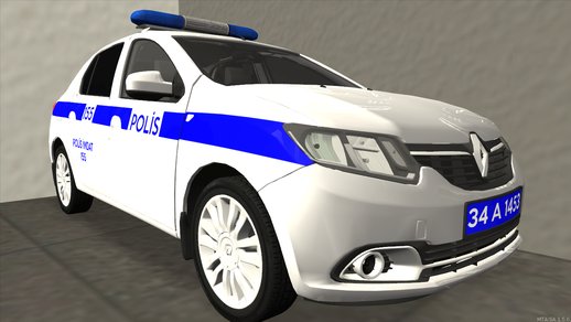 Renault Logan Türk Polis Arabası