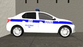 Renault Logan Türk Polis Arabası