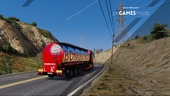 Portuguese Fire Department Volunteers Mercedes-Benz Actros Euro6 + Trailer Tanker