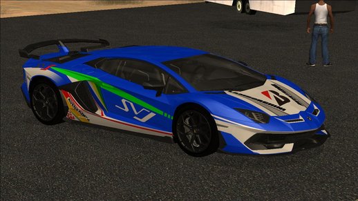 2018 Lamborghini Aventador SVJ LP770-4 Livery