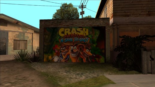 Crash Bandicoot N.sane Trilogy Wall Garage CJ