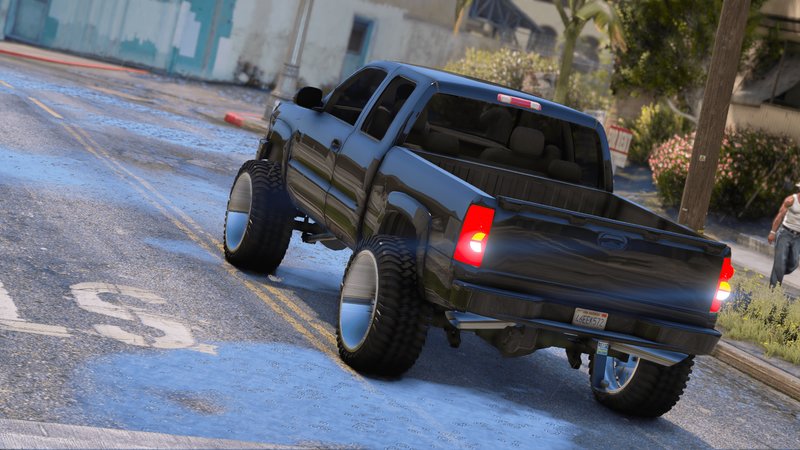 Download Drag Chevy Silverado Cat Eye Single Cab [FIVE-M] 1.0 for GTA 5