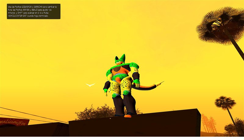 GTA San Andreas DBZ Cell Segunda forma Mod 