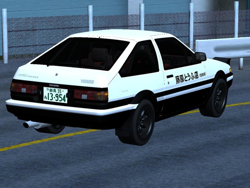 Rydsei Factory: GTA SA: Initial D First Stage Pack for San Andreas